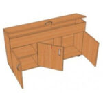 Тумба для школьной доски.1200х300х700 мм.