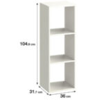 Стеллаж 360x1040x315 мм.