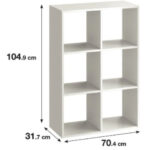 Стеллаж 700x1040x315 мм.