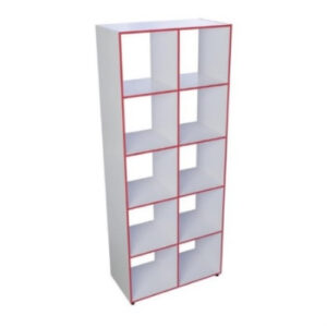 Стеллаж открытый 10-секционный. 750х350х1893 мм.