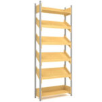 Стеллаж с наклонными полками. 750х260х1900 мм.