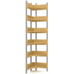 Стеллаж угловой. 461х461х1900 мм.