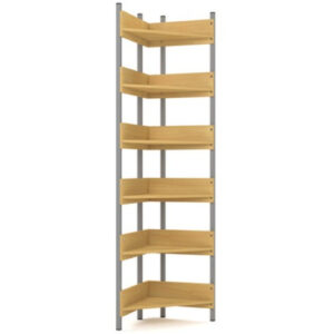 Стеллаж угловой. 461х461х1900 мм.