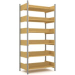 Стеллаж двухсторонний. 900х520х1900 мм.