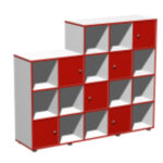 Стеллаж. 2250х400х2000 мм.