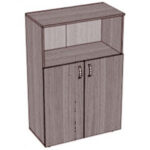 Шкаф низкий с 2 дверками. 800х1400х1200 мм.