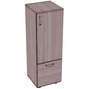 Пенал с дверкой и ящиком. 400х400х1200 мм.