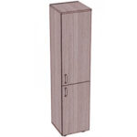 Шкаф-пенал закрытый с полками, 2 двери.400х400х1800 мм.