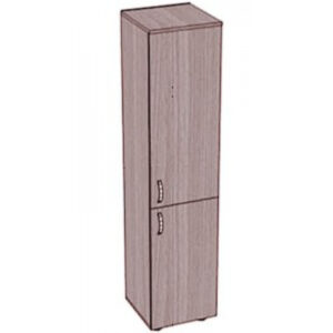 Шкаф-пенал закрытый с полками, 2 двери.400х400х1800 мм.