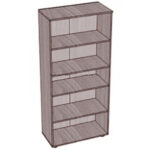 Шкаф открытый с полками.800х400х1800 мм.