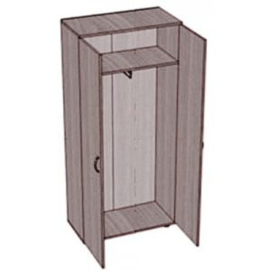 Шкаф для одежды. 800х400х1800 мм.