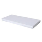 Полка мебельная прямая 800x235x38 мм. белая