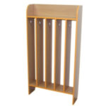 Полотенечница напольная 700х200х1300 мм.