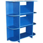 Книжный стеллаж "Ромашка". 1000х340х1200 мм.