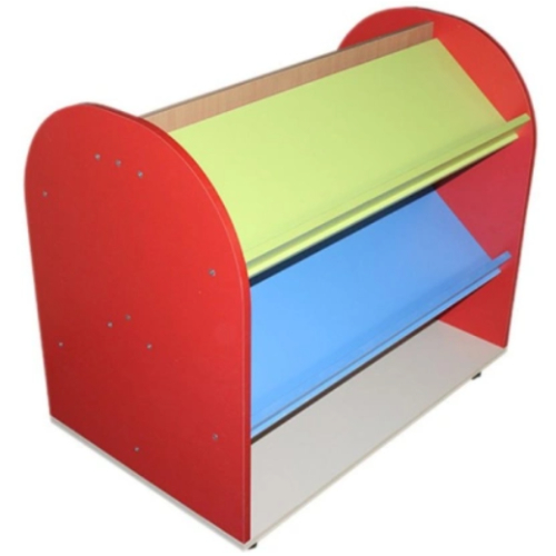 Книжный стеллаж двухсторонний на колесах. 880х550х800 мм. Книжный стеллаж двухсторонний на колесах. 880х550х800 мм.