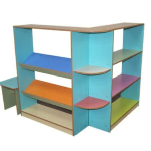 Стеллаж игровой. 1600х1200х400х300х1200 мм.