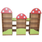 Стеллаж "Лесная опушка". 1850х310х1340 мм.