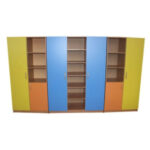 Шкаф-Стенка для пособий- 2. 2910х420х1710 мм.