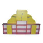 Игровая стенка"Настенька". 2280х300х1470 мм.