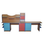 Уголок творчества. 2650х410х1200 мм.