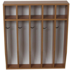 Полотенечница 5-ти местная с полочкой настенная. 700х160х800 мм.