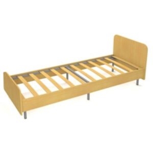 Кровать 1-местная с ортопедическим основанием. 848х1944х800(450)мм.