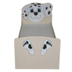 Кровать "Далматин" кремовая. 1230х660х600 мм.