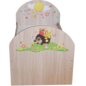 Кровать "Полянка" Цветная. 1230х660х600 мм.