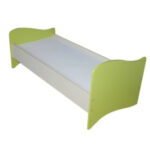 Кровать "Флажок" Цветная. 1230х660х600 мм.