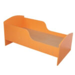 Кровать ясельная на панелях. Бук. 1230х660х600 мм.