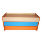 Кровать трехъярусная. 1490х670х670 мм.