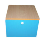 Пуфик к дидактическому столу. 410х420х300 мм.