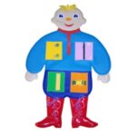 "Иванушка" игрушка настенная дидактическая. 600*500 мм.