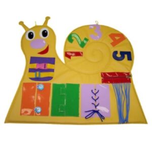 "Улитка" игрушка настенная дидактическая. 600х500 мм.