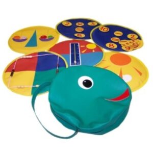 «Головастик» сумочка с дидактическими вкладышами (6 шт.). Диаметр вкладыша 350х100 мм.