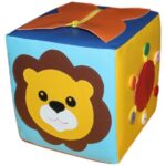 Куб дидактический "Львенок". 200х200х200 мм.