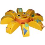 «Солнышко» дидактический набор. Пуфик д. 400х200 мм. Лучик 400х200х200 мм.