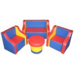 «Грибок» комплект мягконабивной мебели на липе