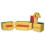 "Трансформер с игрушкой - 2" комплект 4 элемента - Собачка