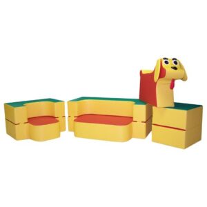 "Трансформер с игрушкой - 2" комплект 4 элемента - Собачка