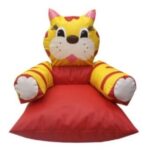 Пуф-кресло "Киска" (крошка поролон). 600х600х600 мм.