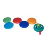 «Змейка-шагайка разновысокая». кружок D 350 мм., высота от 40-80 мм.