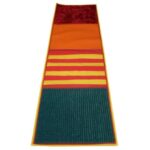 "Сенсорная дорожка из тканей"разных шероховатостей. 1800х450 мм.