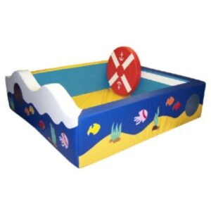 Сухой бассейн "Капитан". 2000х2000 мм. Н 500 мм. S - 150 мм.