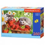 Пазл «Ежики и клубника»