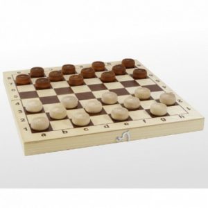 Шашки деревянные