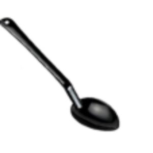 Ложка поликарбонат черная JIWINS P-016