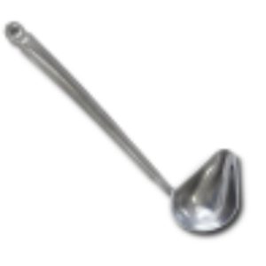 Ложка соусная (нержав.) 0,075 л., цельнометаллическая