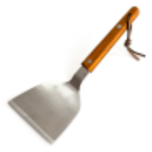 Лопатка L=9х8,5 см металл с деревянной ручкой Лопатка L=9х8,5 см металл с деревянной ручкой