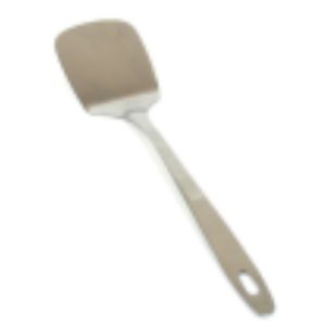 Лопатка поварская неперфорированная металллическая,